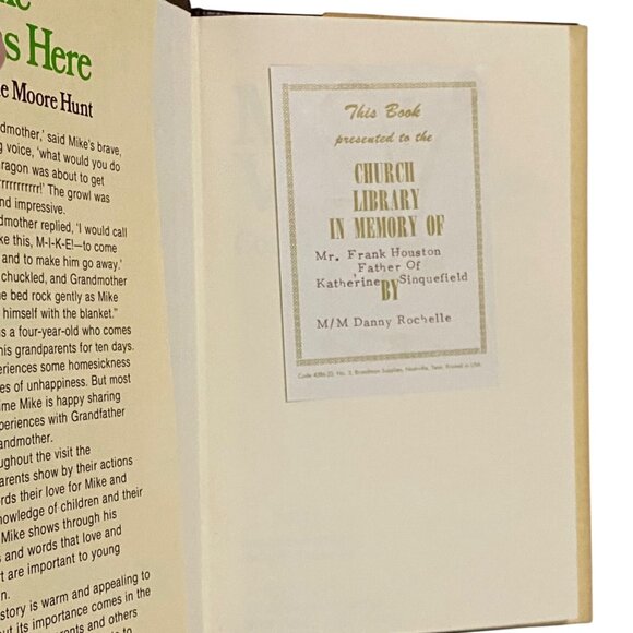 Mike Was Here For Adults Who Spend Time with Children HC Connie Moore Hunt - Picture 5 of 8